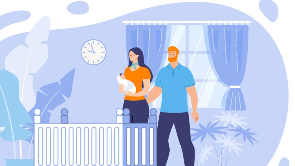 stop startle reflex without swaddle