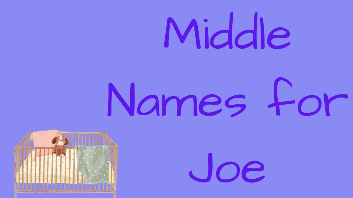 middle names for joe