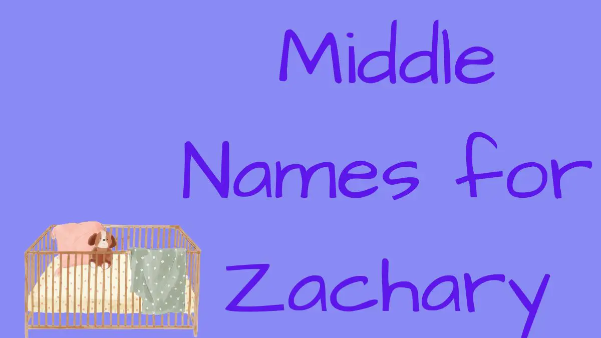 middle names for zachary & zach